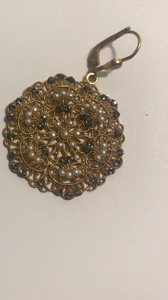 Small Filigree with Seed Pearl