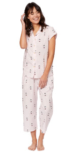 Capri Pajama Set- Baby Yogi Print