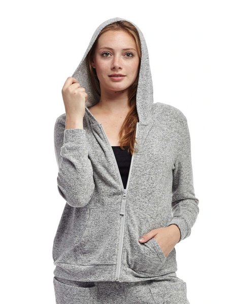 Classic Zip Fleece Hoodie