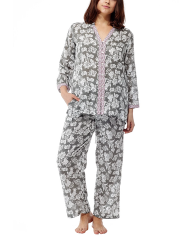 Sage Long Sleeve Pajama Set