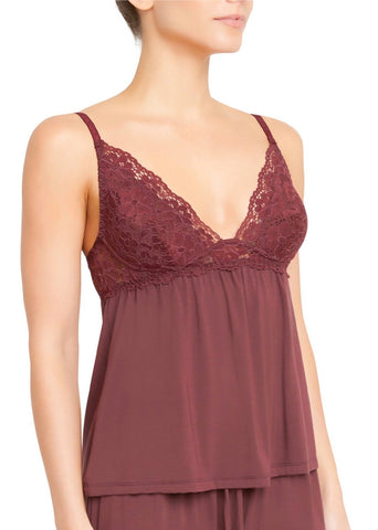 Eberjey Mulberry Camisole and Pant Loungewear Set