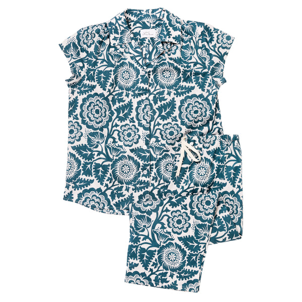 Capri Pajama Set - Kona Voile Print