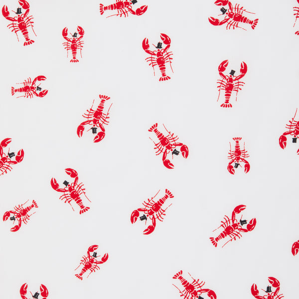 Sleeveless Pima Cotton Night Shirt - Lobster Top Hat
