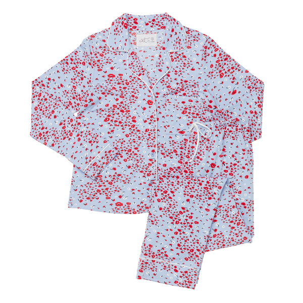 Classic Knit Pajama Set - Primrose Floral Print