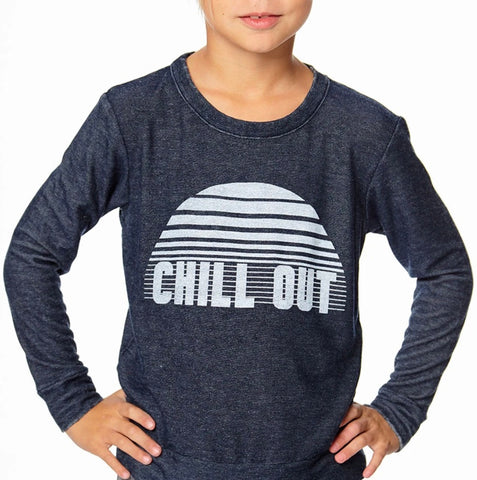 Chill Out Fleece Kids Sweatshirt