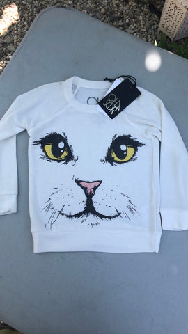 Cat-Fleece Kids / Tweens Sweatshirt