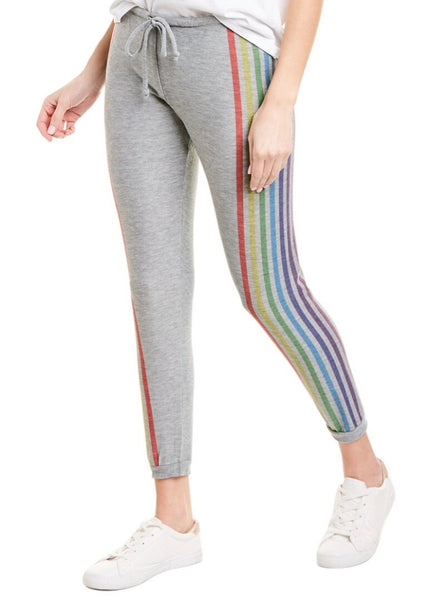 Rainbow Stripe Sweatshirt / Sweatpants