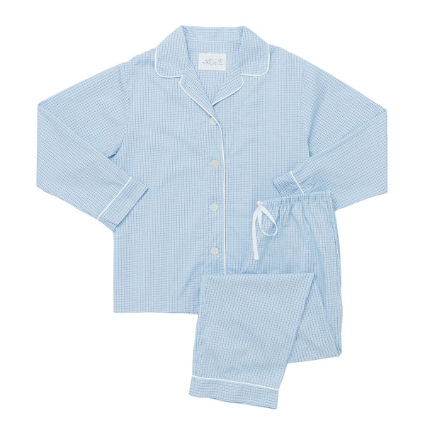 Long Sleeve Classic Pajama Set - XOXO Fine Print