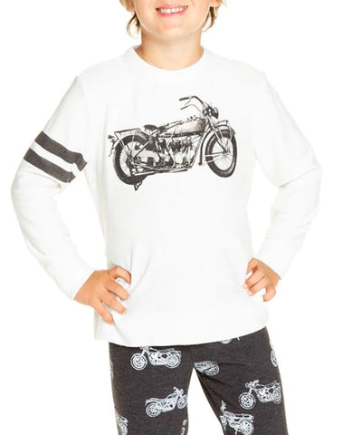 Moto Fleece Kids Sweatshirt