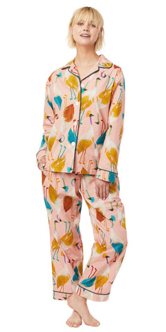 Long Sleeve Classic Pajama Set - Galapagos