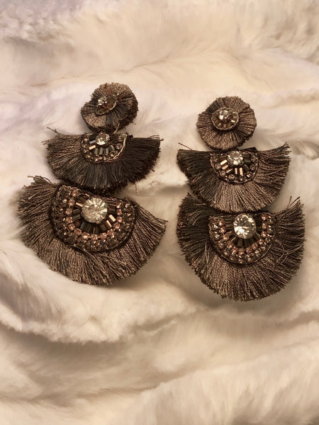 Catherine Popesco Tassel Earrings