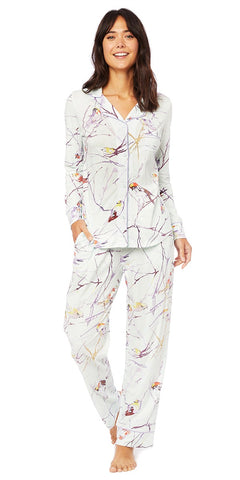Long Sleeve Classic Knit Pajama Set - Little Bird